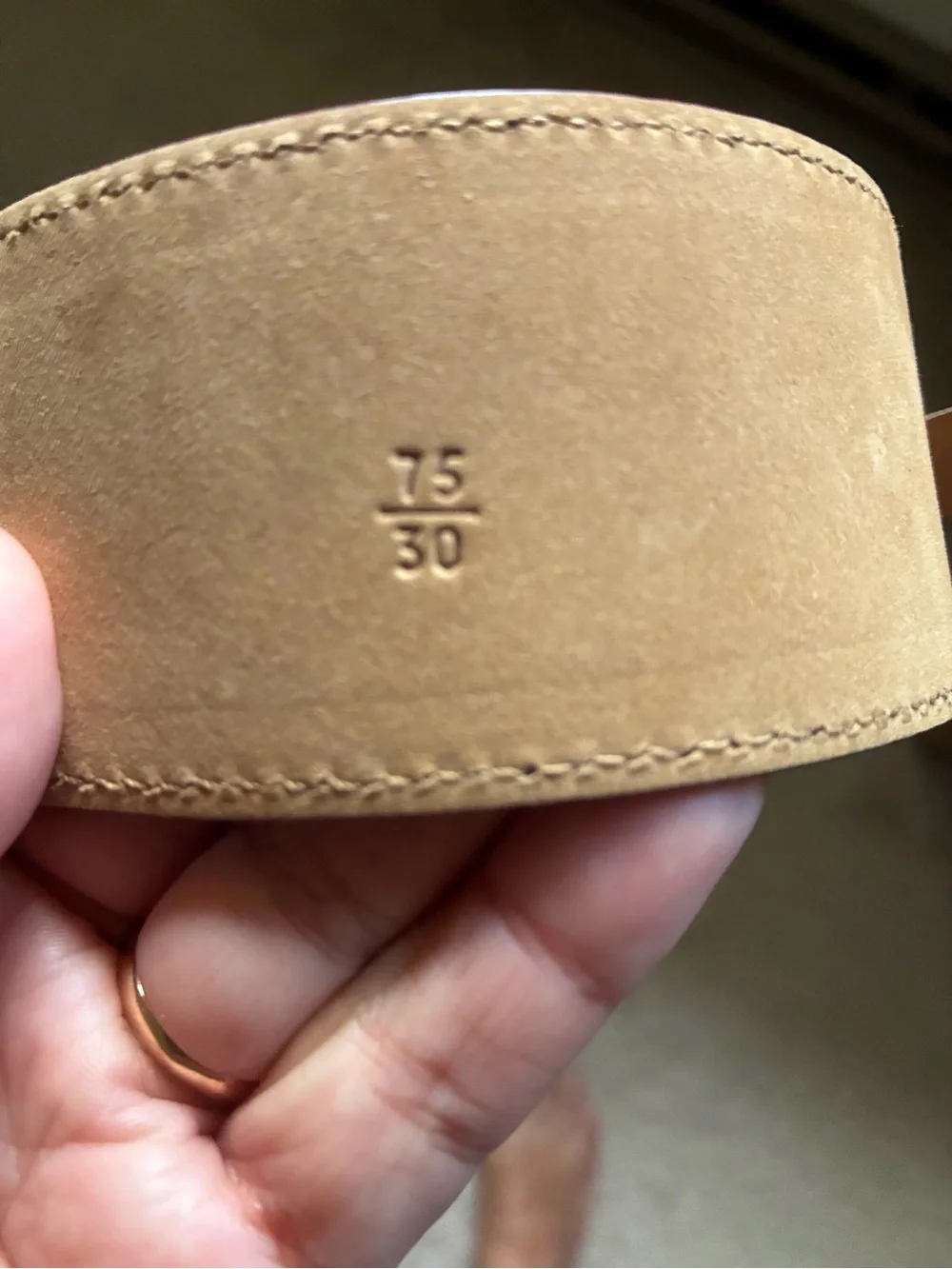Authentic Prada Brown Leather Belt with Dragon Snake Gold Serpent Buckle - Picture 10 of 15